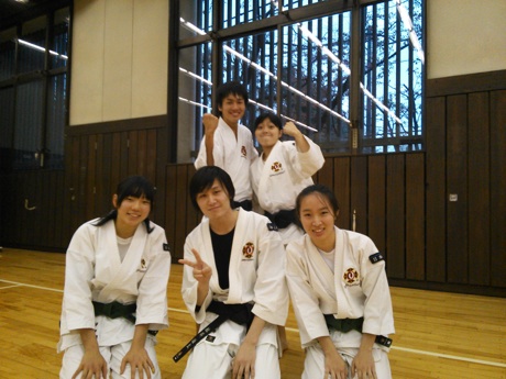 Students from the Nihon University Shorinji Kempo Club - Tokyo, Japan