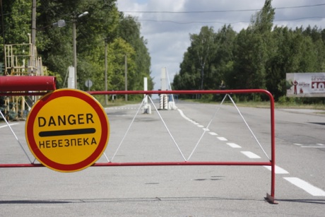 Chernobyl Danger sign