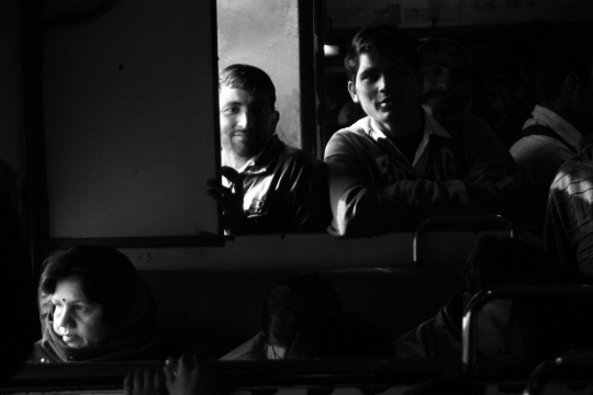 Agra to Delhi – Riding the train in India