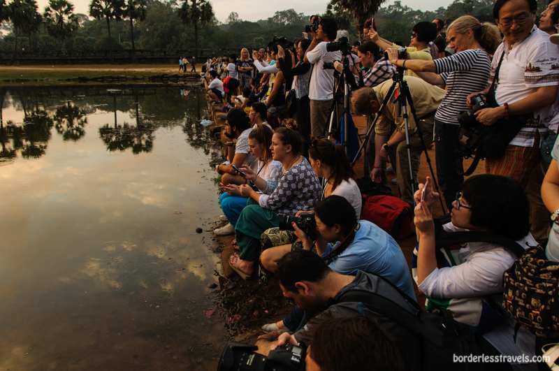 People at Angkor Wat