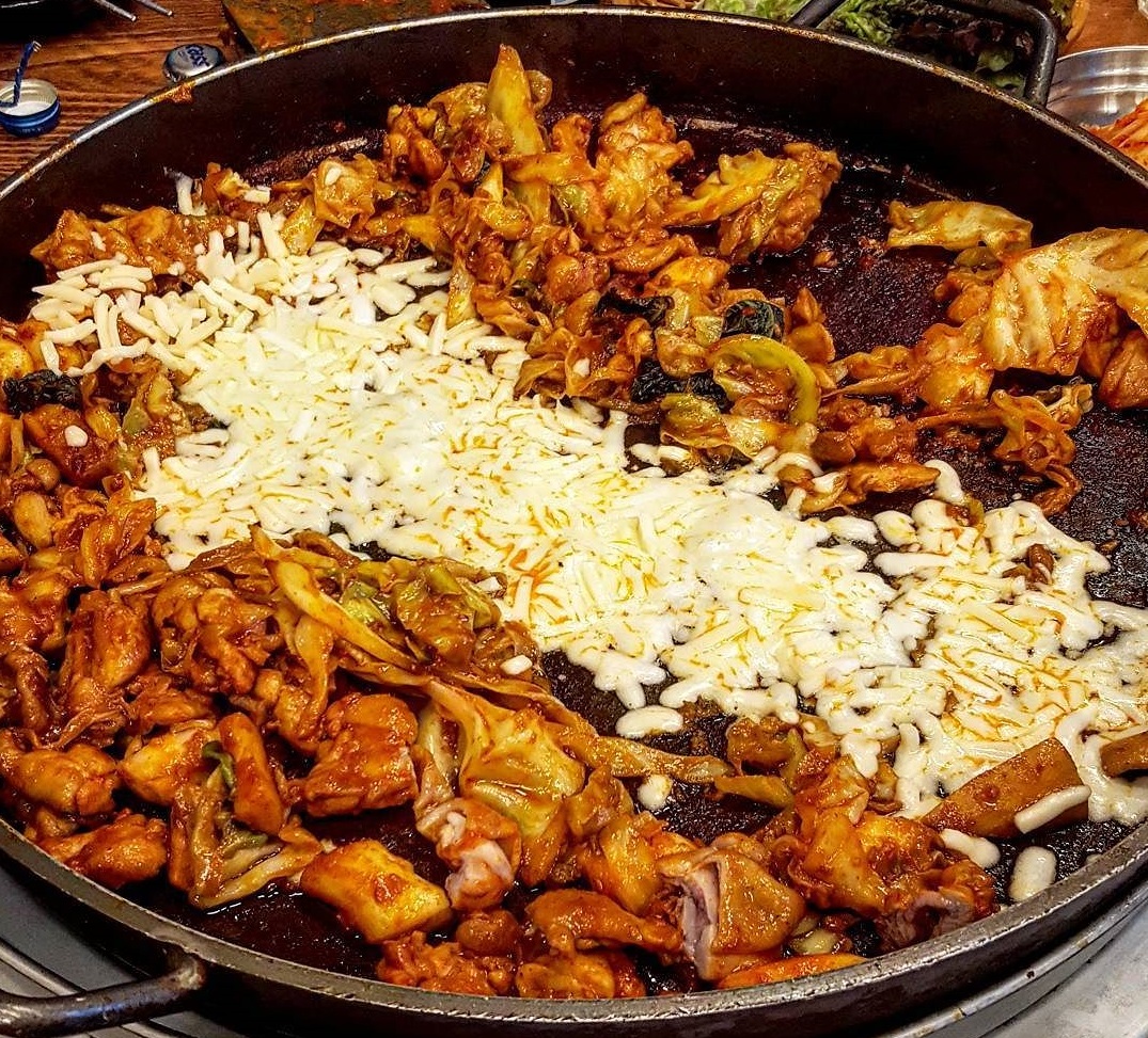 South Korean Food Dak Galbi